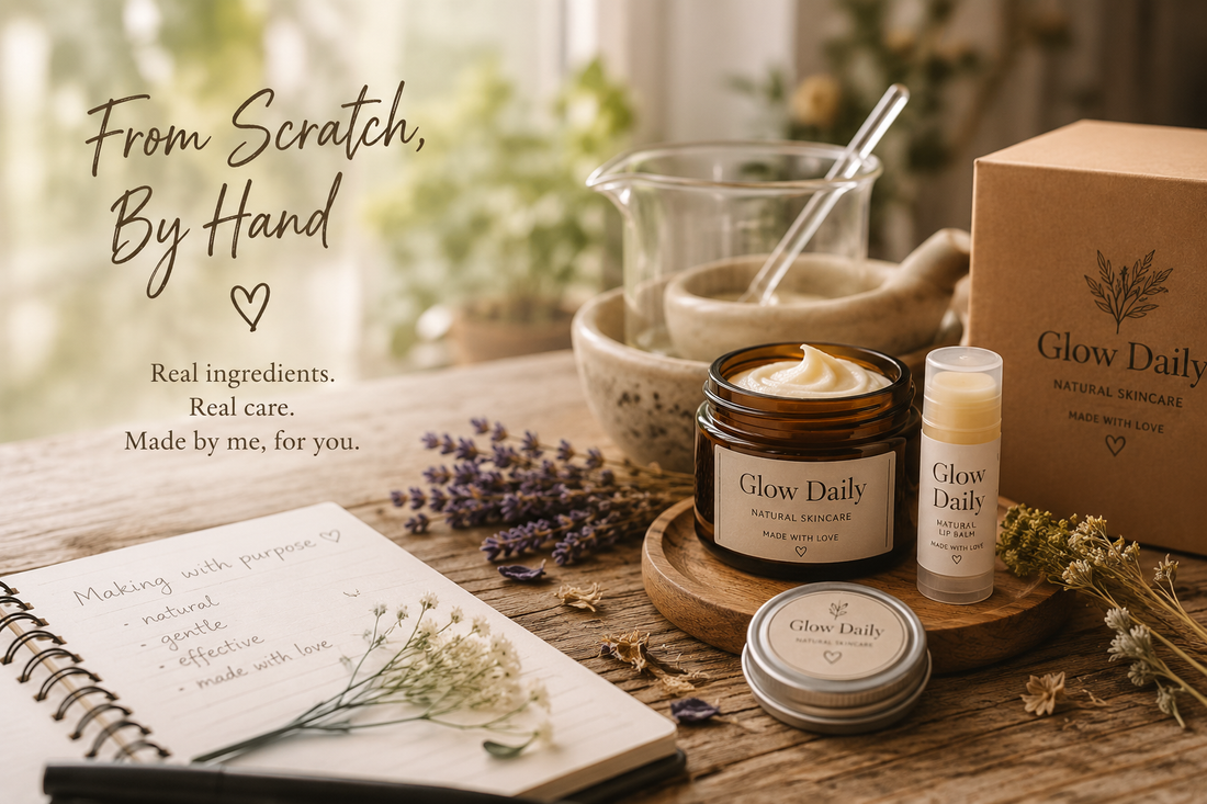 From Scratch, By Hand: What Really Goes Into Every Glow Daily Product