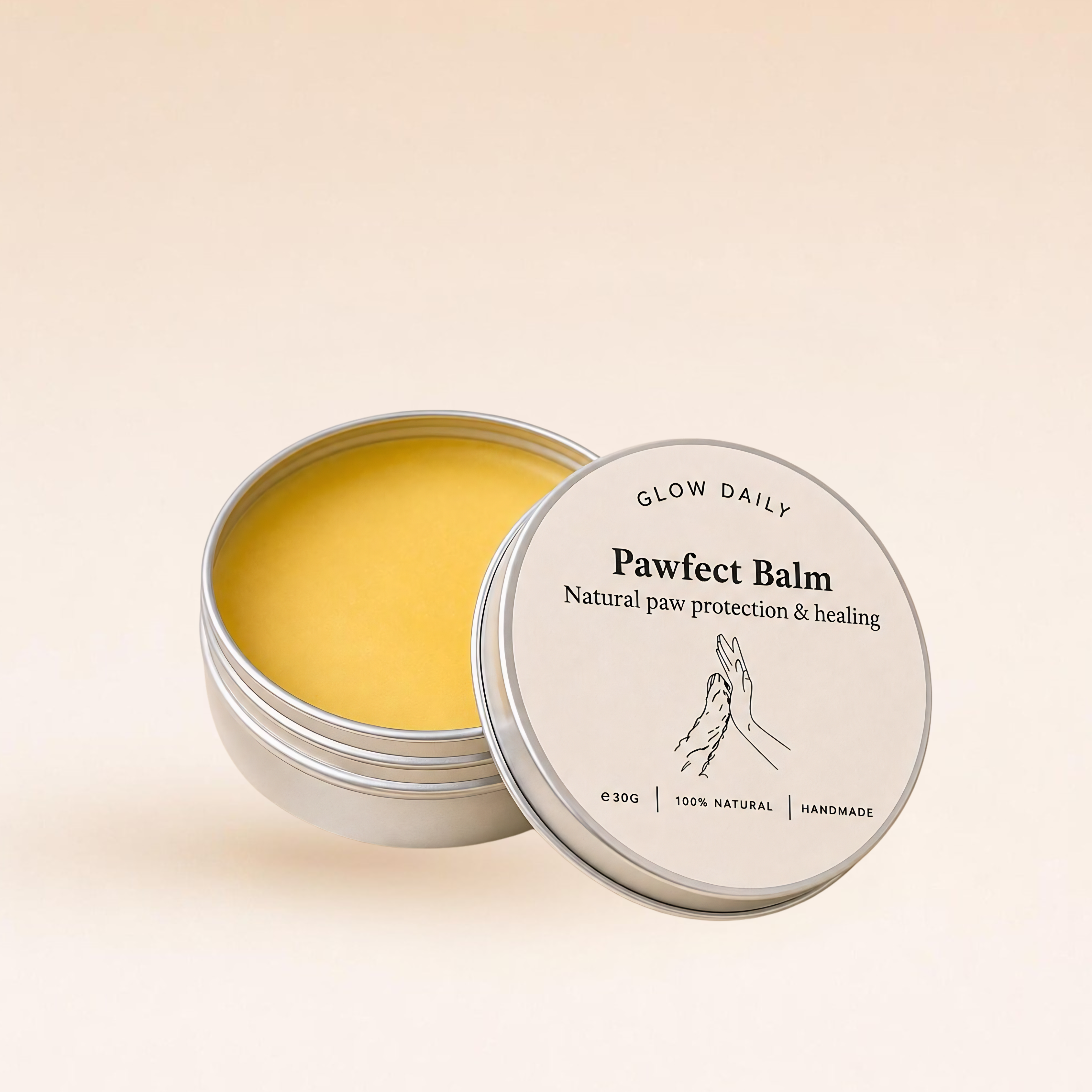 Natural Dog Paw Balm – Soothes & Repairs Dry, Cracked Paws