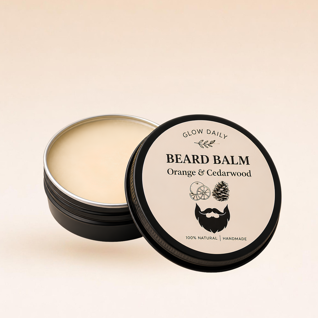 Natural Beard Balm – Soften, Shape & Condition