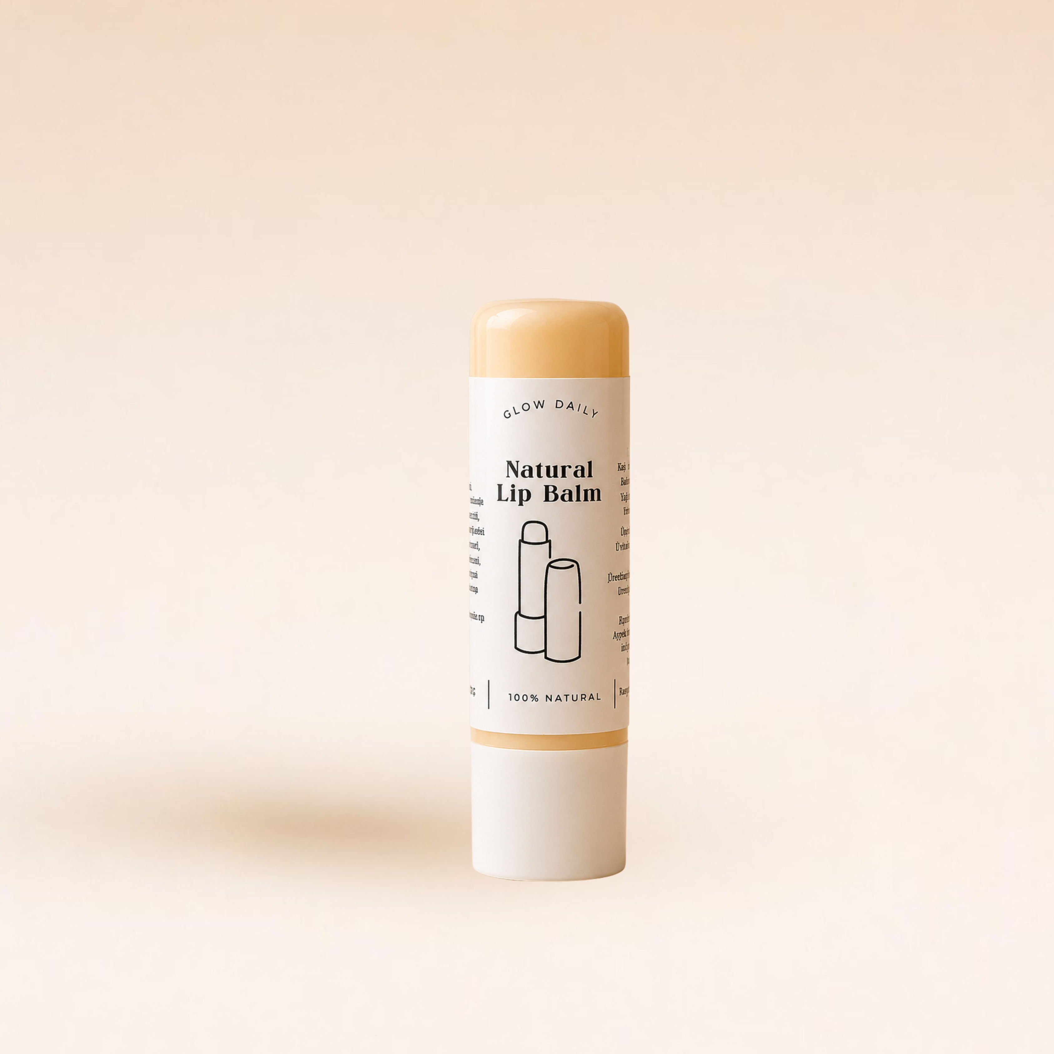 Natural Unfragranced Lip Balm – Gentle & Moisturising
