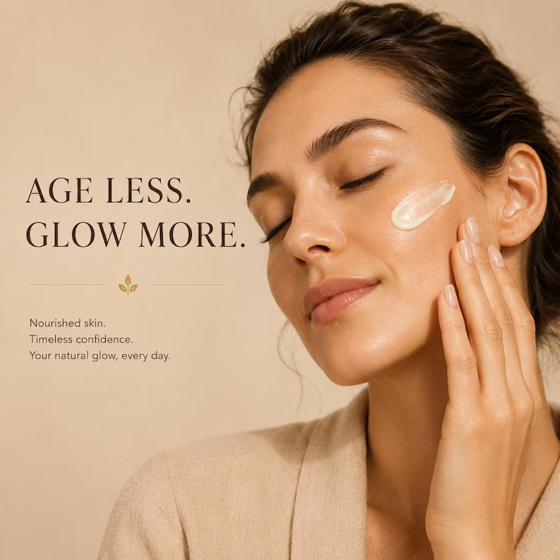 Anti-Ageing Face Cream – Hyaluronic Acid, Niacinamide & Rosehip