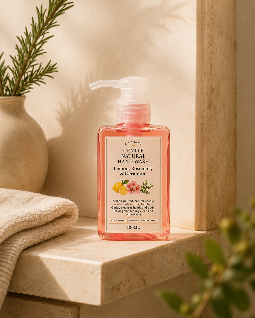 Natural Castile Hand Wash