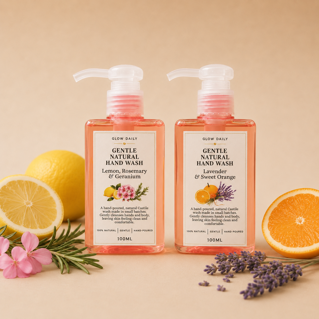 Natural Castile Hand Wash