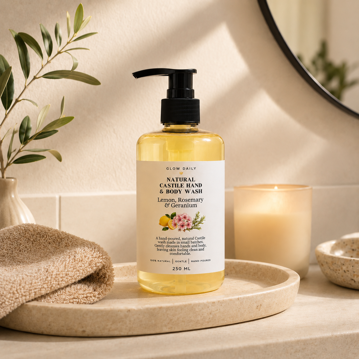 Natural Castile Hand & Body Wash