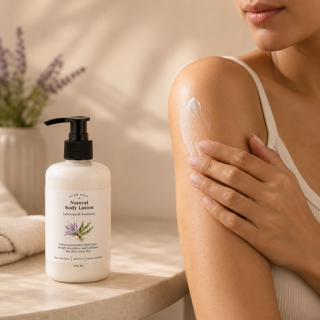Natural Body Lotion – Lavender & Rosemary or Sweet Orange & Grapefruit