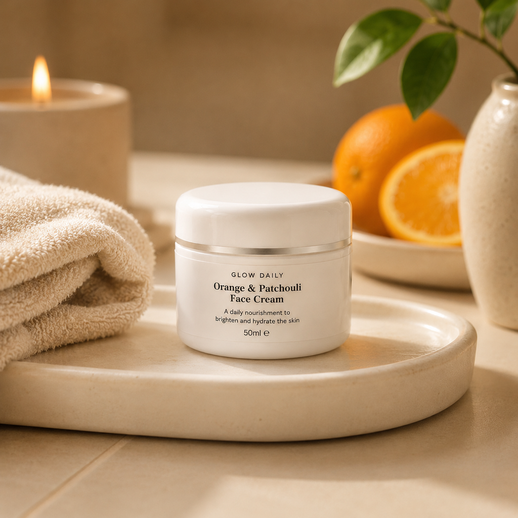 Orange & Patchouli Face Cream – Natural Hydrating Moisturiser