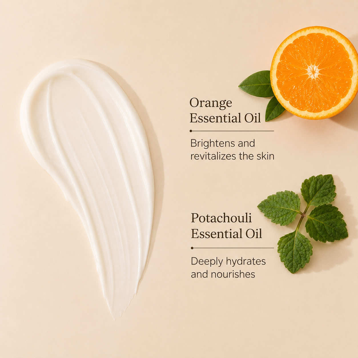 Orange & Patchouli Face & Hand Cream Bundle – Natural Hydrating Gift Set