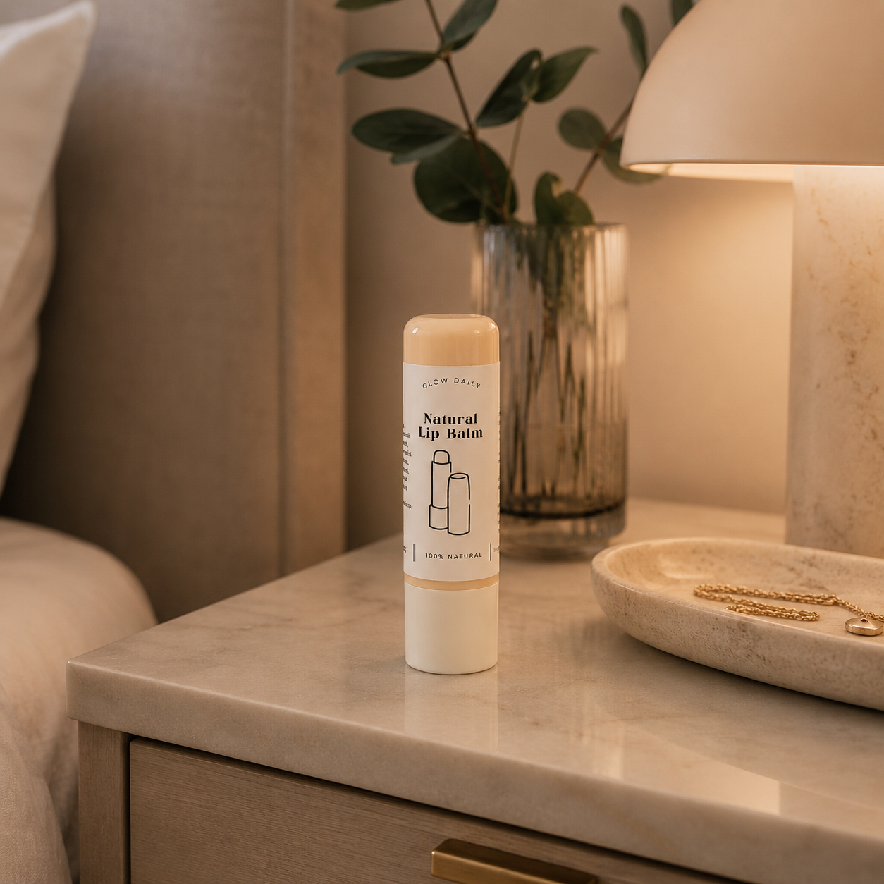Natural Lip Balm – Pure & Unscented