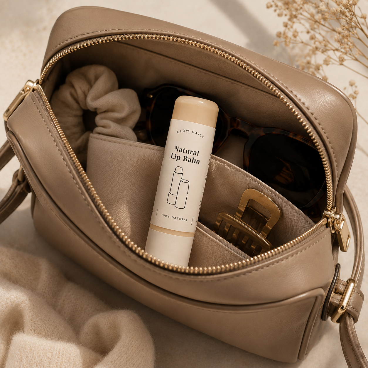 Natural Lip Balm – Pure & Unscented