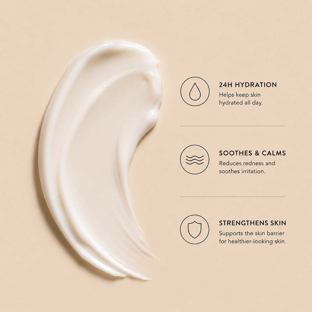 Men's Face & Stubble Moisturiser – Orange & Cedarwood