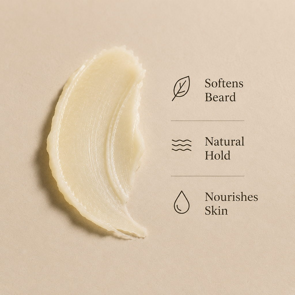 Natural Beard Balm – Soften, Shape & Condition
