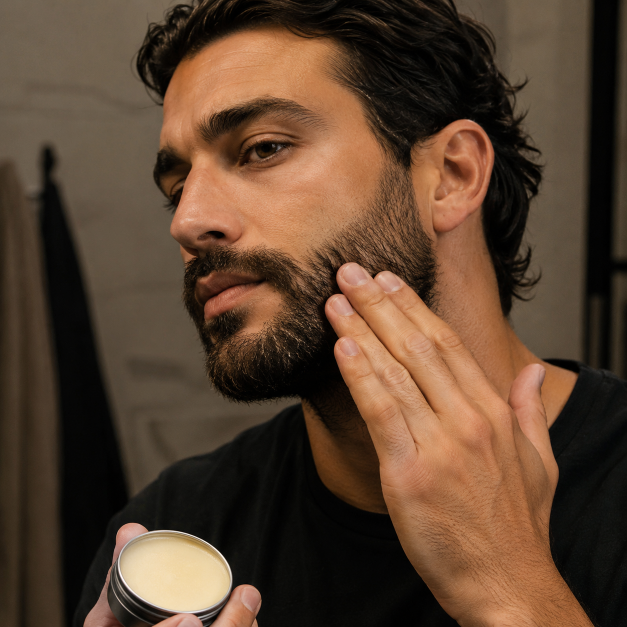 Natural Beard Balm – Soften, Shape & Condition