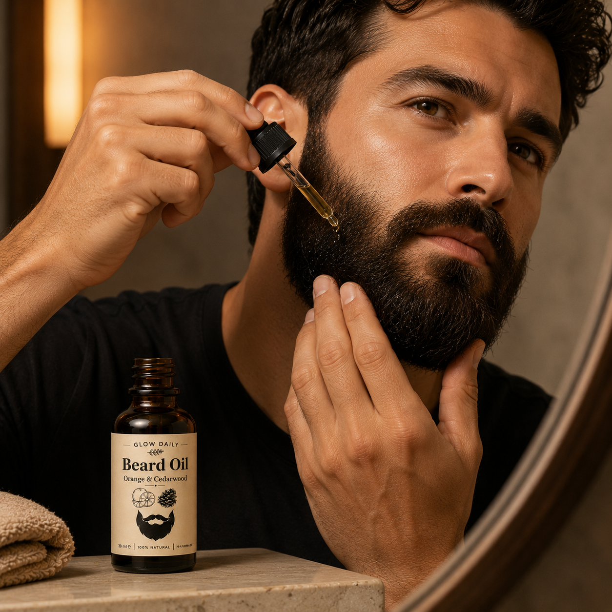 Natural Beard Oil – Soften, Condition & Nourish