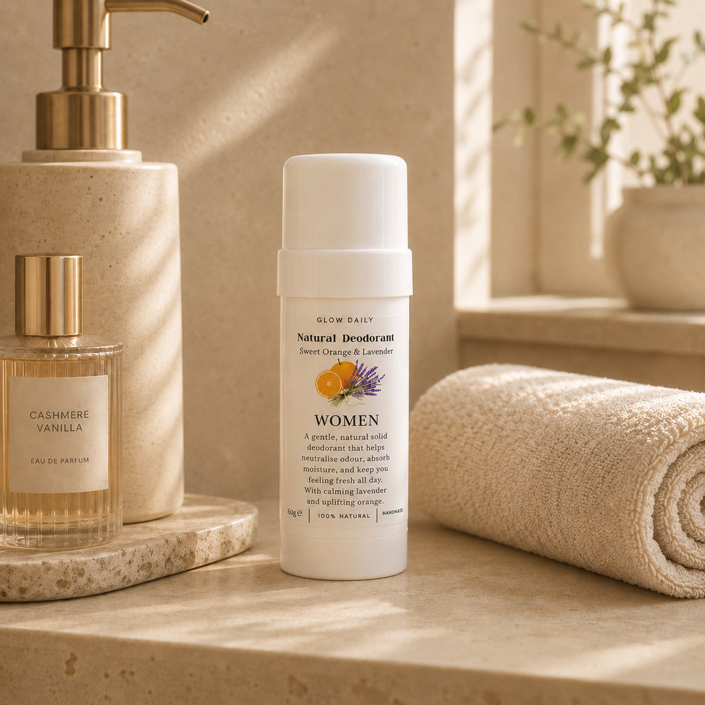 Natural Deodorant for Women – Sweet Orange & Lavender