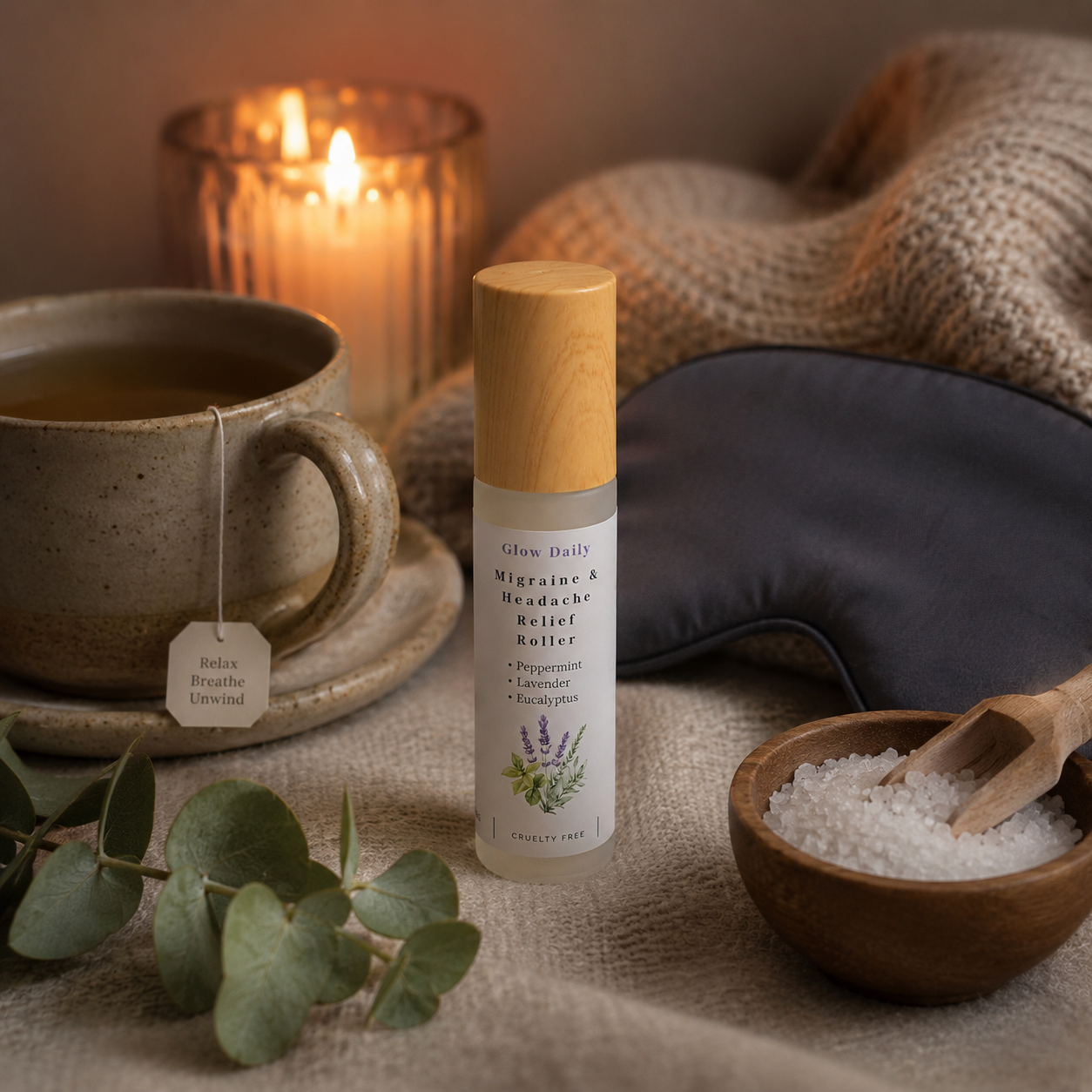 Headache & Tension Relief Aromatherapy Roller