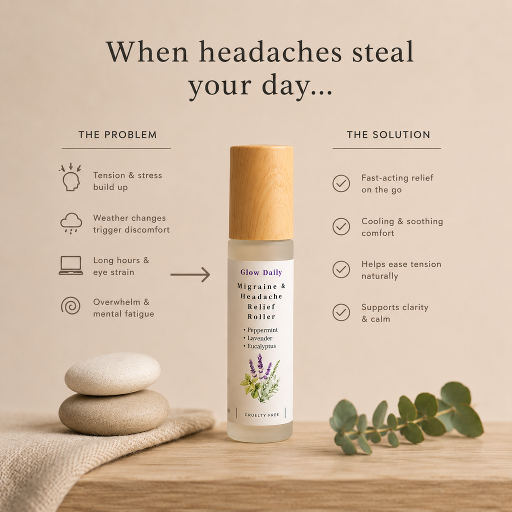 Headache & Tension Relief Aromatherapy Roller