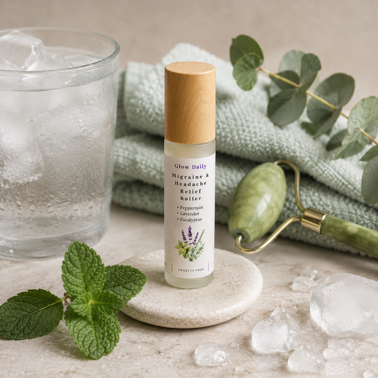Headache & Tension Relief Aromatherapy Roller