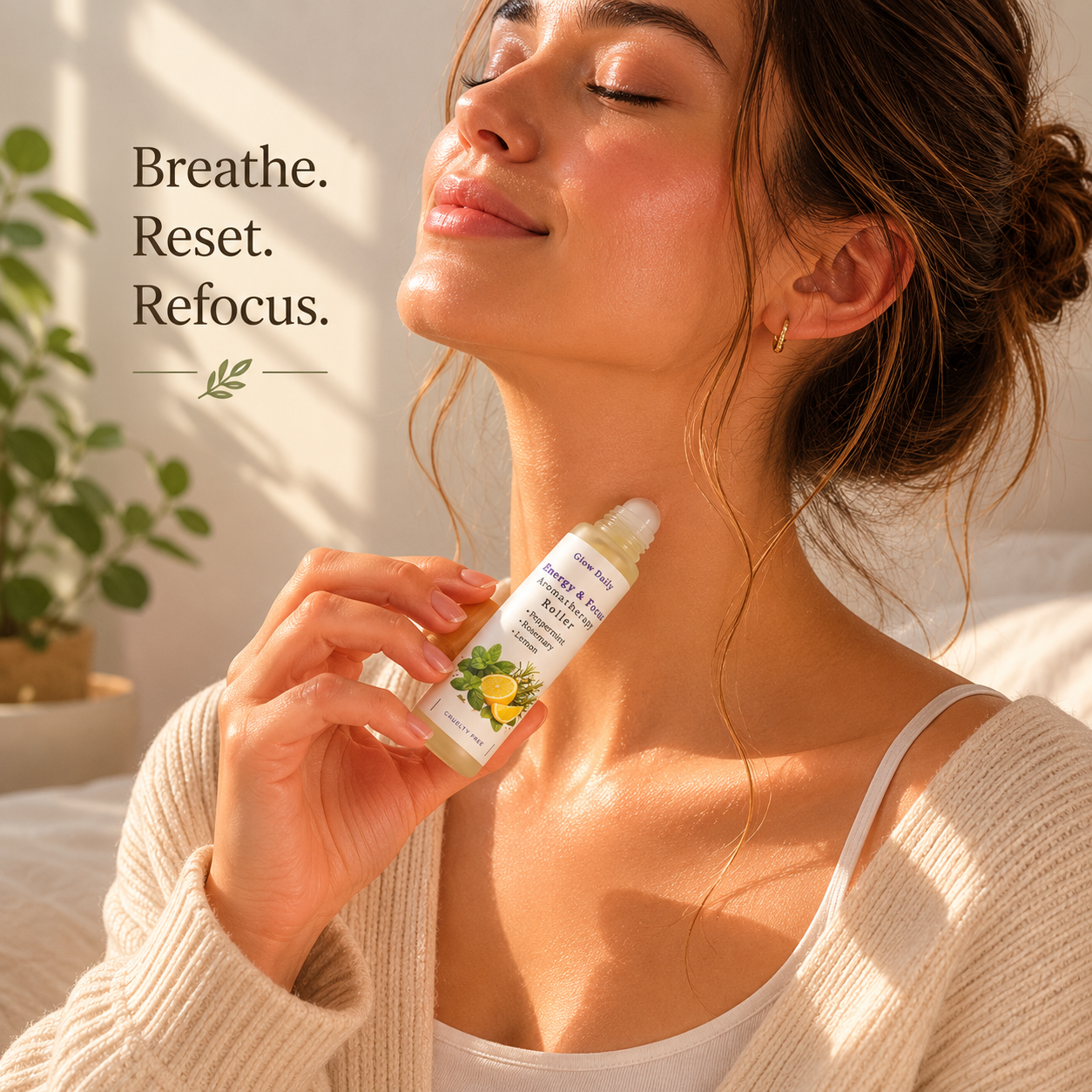 Energy & Focus Aromatherapy Roller