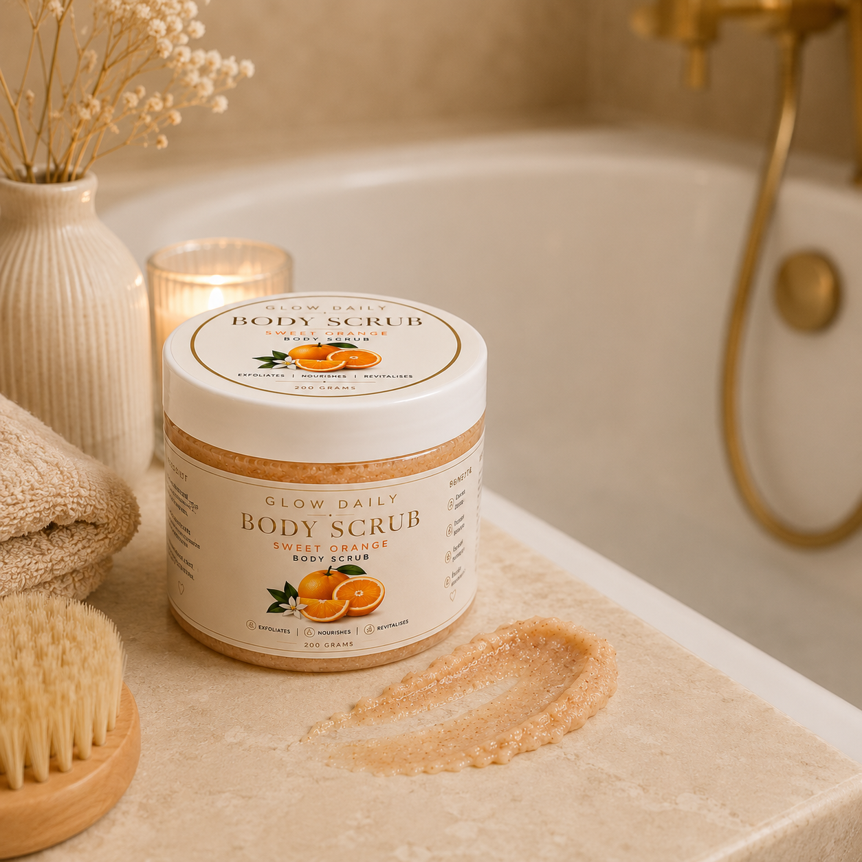 Sweet Orange Body Scrub