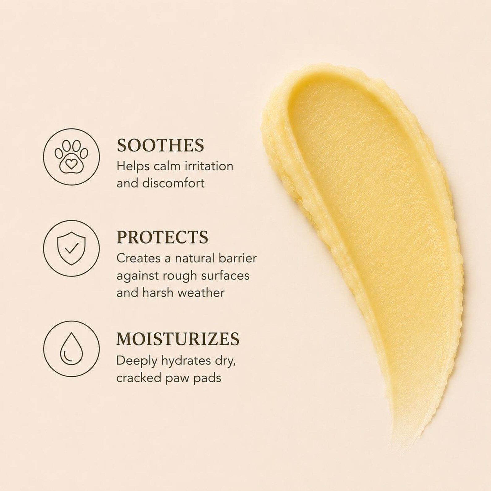 Natural Dog Paw Balm – Soothes & Repairs Dry, Cracked Paws