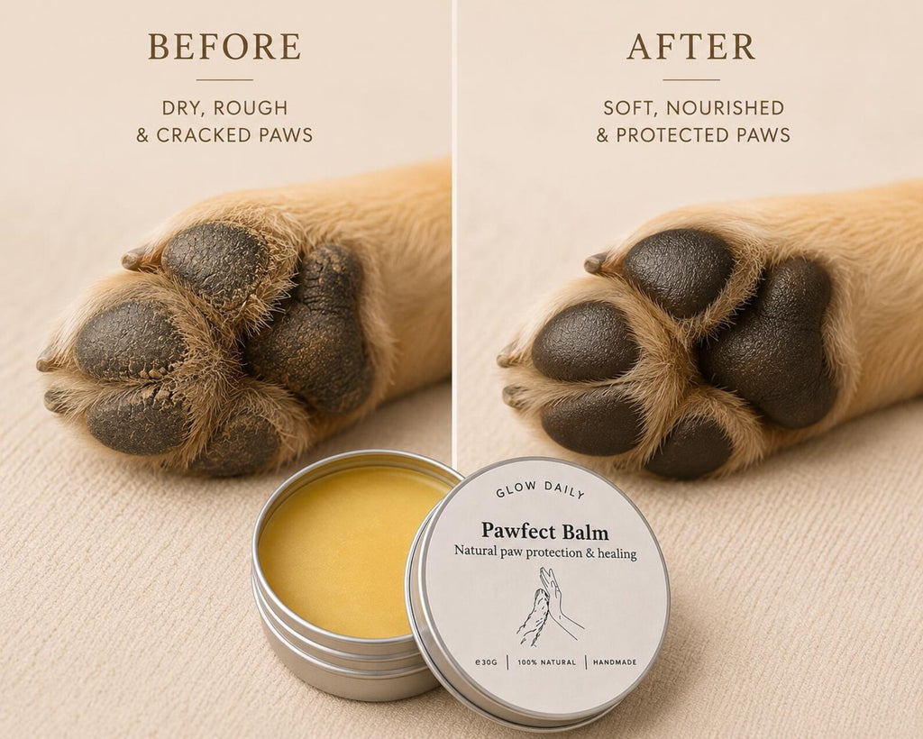 Natural Dog Paw Balm – Soothes & Repairs Dry, Cracked Paws