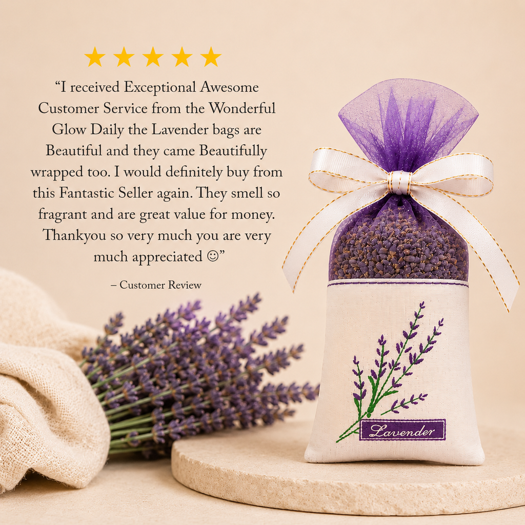 Dried Lavender Bag – Pillow Sachet and Wardrobe Freshener