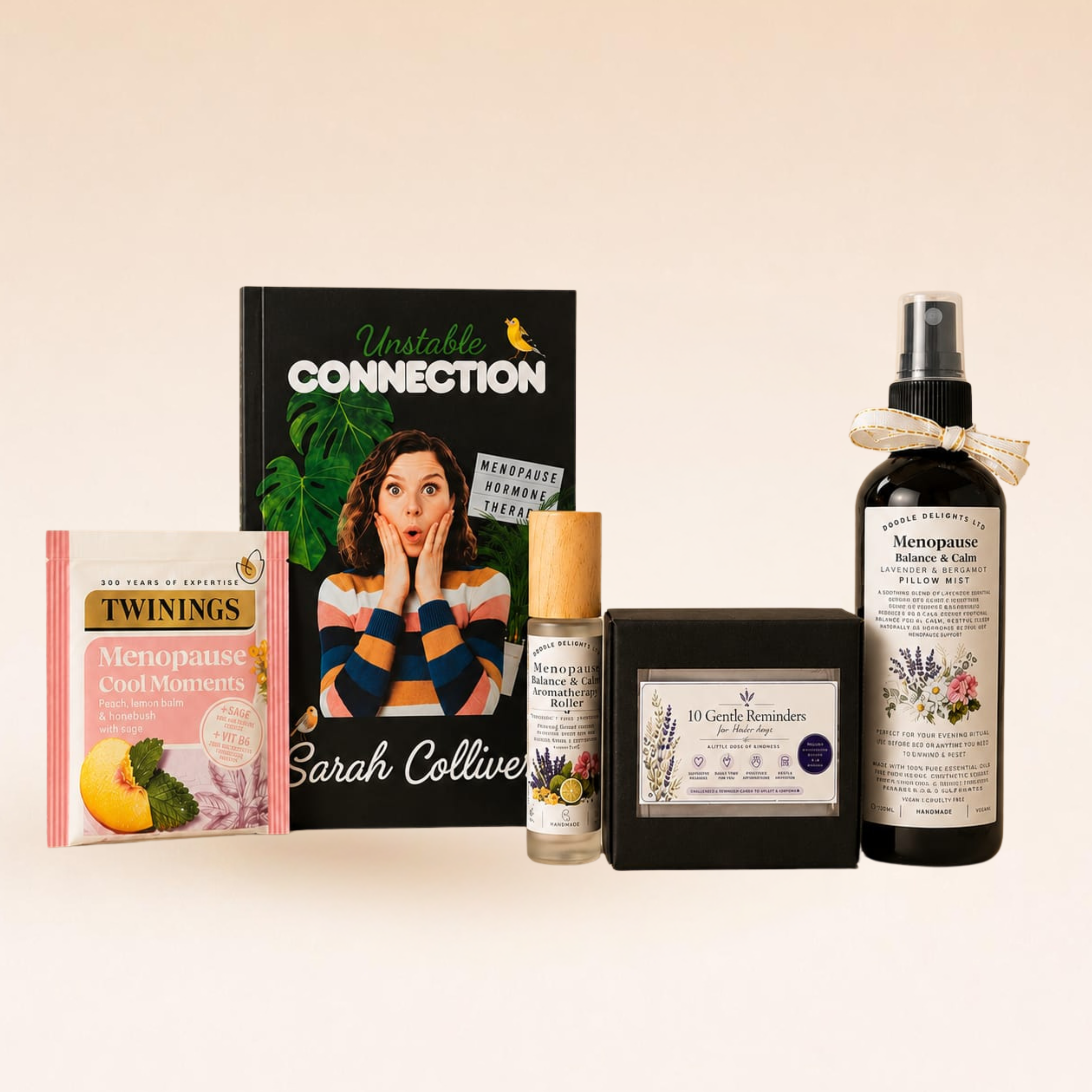 Menopause Care Bag – Self-Care Gift for Hot Flushes, Sleep & Mood