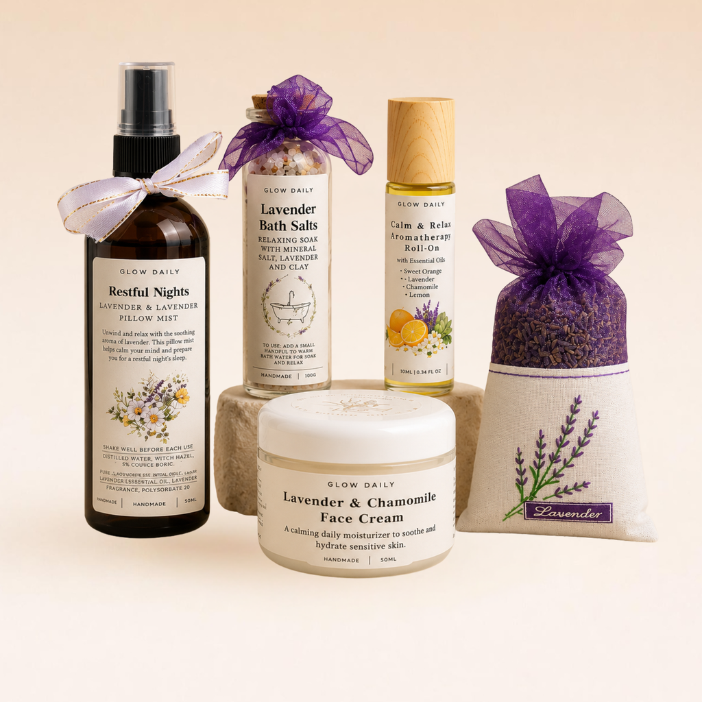 Sleep Ritual Bundle – Natural Bedtime Self Care Gift Set