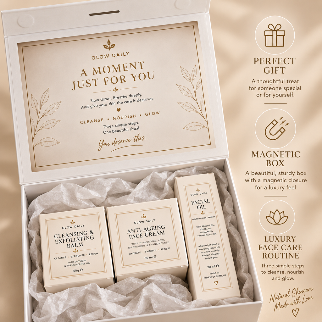 The Luxury Facial Ritual | 3-Step Natural Skincare Set
